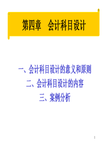 会计制度设计(第四章)正式