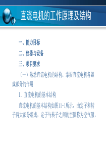 项目11_直流电机的工作原理及结构