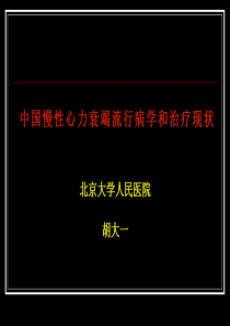 中国心力衰竭流行病学与干预现状