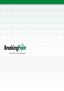 BreakingPoint Systems (BPS测试仪学习)