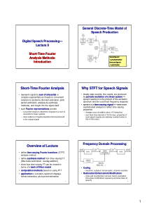 Digital Speech Processing Lawrence Lecture 9_fall_