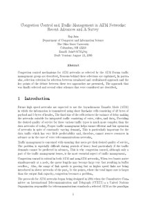 1Congestion Control and Traffic Management in ATM 