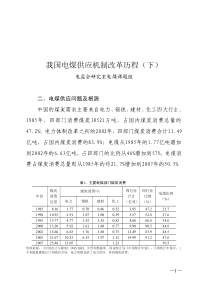 我国电煤供应机制改革历程(下)