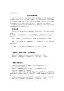 批判性的看电影电影元素摄像机：框架、角度、位置和焦点角度拍摄