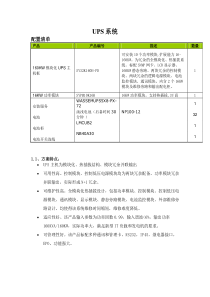 Symmetra 160KW UPS介绍