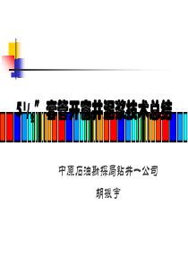 五寸半套管开窗井泥浆技术总结