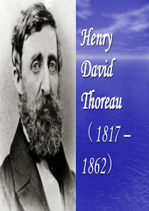 David Thoreau