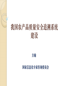 方瑜国家信息化专家咨询委员会