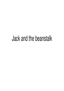 Jack and the beanstalk