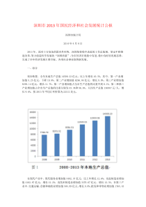 深圳市XXXX年国民经济和社会发展统计公报