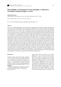 2 动员难溶性磷Bioavailability of soil inorganic P in the