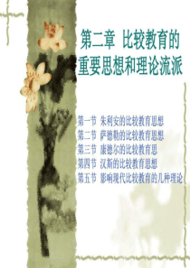 第二章 比较教育的重要思想和.ppt