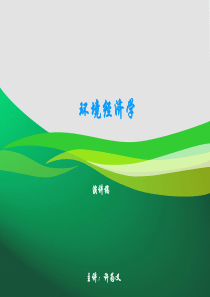 环境经济学3-4