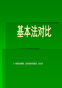 华夏人寿基本法与同业对比23页