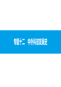 2017年安徽中考历史复习热点专题课件专题十二