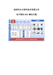 深圳市合大软件之 电子商务B2C解决方案