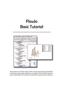 流式分析软件Flowjo使用说明