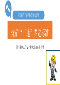 煤矿三违界定标准（PDF53页）