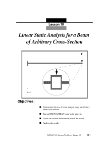 Patran for Advanced Users  Exercise_18_Arbitrary_b