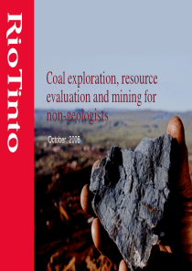 Coal geology for non-geologists 2