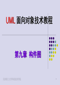 2012-2013 第二学期 11本 UML 第九章 构件图