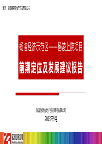 杨凌上院前期定位分析报告9.16