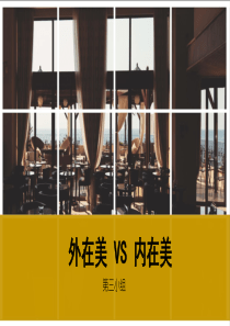 外在美 VS 内在美