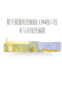 数字摄像机的IEEE 1394接口技术-3