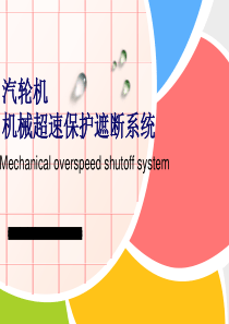 汽轮机危急遮断系统