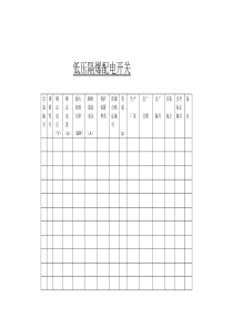 煤矿机电设备检修记录