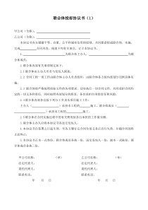 2联合体投标协议(7个范本)