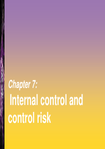 Chapter_07Internal control and control risk