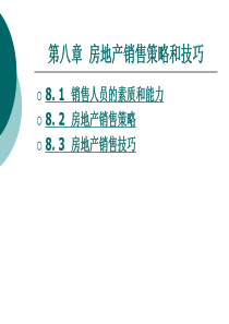 08房地产销售策略与技巧