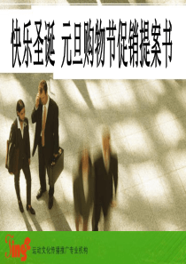 圣诞元旦商业活动企划方案