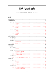 电商平台项目运营规划