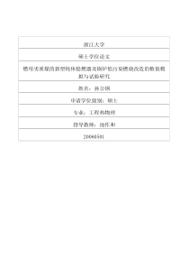 燃用劣质煤的新型钝体稳燃器及锅炉低污染燃烧改造的数值模拟与试