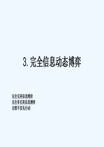 3完全信息动态博弈