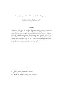 Monotonie-et-stabilite-des-syst`emes-de-polling