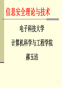 [CHINA-PPT-信息安全理论与技术