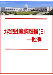 大学生职业生涯规划与就业指导2016