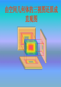 由空间几何体的三视图还原直观图