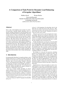 A Comparison of Task Pools for Dynamic Load Balanc