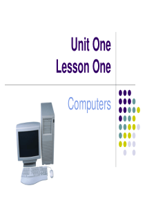 新世纪八年级上Unit One Lesson One