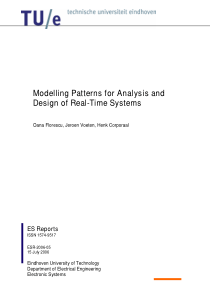 Modelling patterns for analysis and design of real