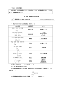 专题05 有机化学基础