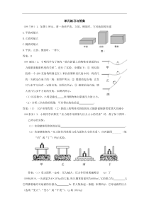 14章压强与浮力经典练习题与答案解析