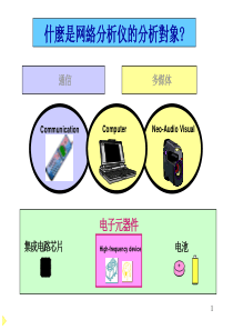 矢量网络分析仪的原理及测试方法