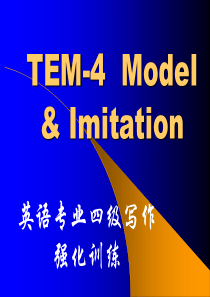 Analysis of TEM-4 Writing