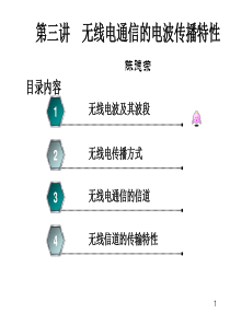 第三讲无线电通信的电波传播特性111资料