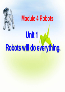 《Robots will do everything》PPT课件2